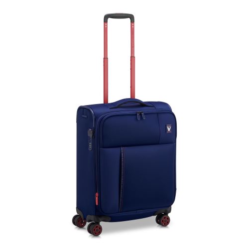 Roncato cestovný kufor MOVE S EXP tmavo modrá 55x40x20/23 cm