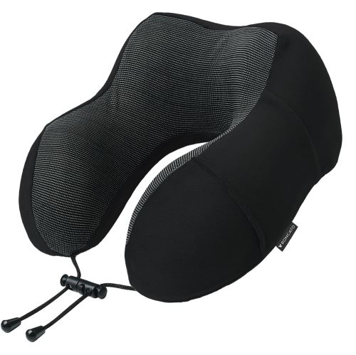 Roncato ergonomický vankúšik za krk čierna